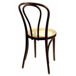 Sessel 14 braun Handgeflecht