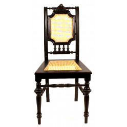 Sessel braun Wiener Handgeflecht