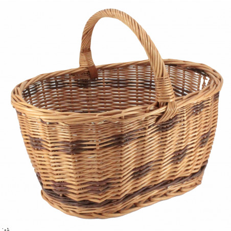 Einkaufskorb Bäcker 2-färbig,