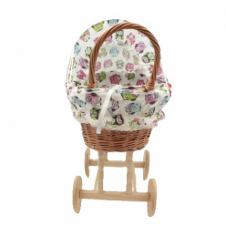 Puppenwagen Stoffdach (7 Stk.) oder geflocht. Dach (2 Stk.)