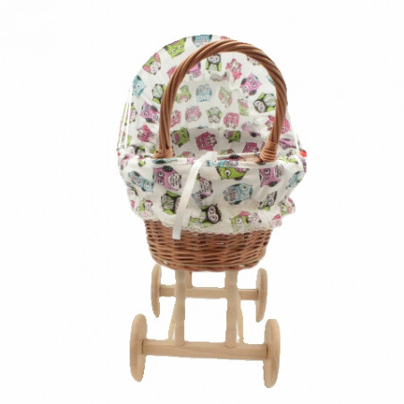 Puppenwagen Stoffdach (7 Stk.) oder geflocht. Dach (2 Stk.)