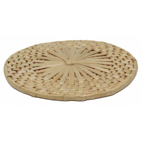 Untersetzer Glanzstroh 20 cm rund