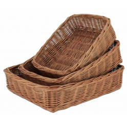 Brotkorb Vollweide eckig Größe IV, Gr. V/40,00 (1 Stk.)