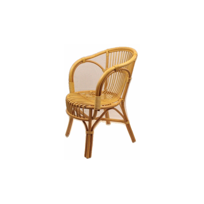 Sessel Rattan natur geschliffen Marina (Polster € 72,00) Sessel Rattan natur geschliffen Marina (Polster € 72,00)