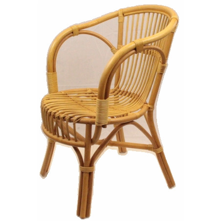 Sessel Rattan natur geschliffen Marina (Polster € 72,00)