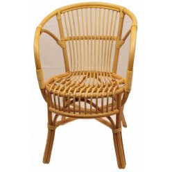 Sessel Rattan natur geschliffen Marina (Polster € 72,00)