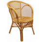 Sessel Rattan natur geschliffen Marina (Polster € 72,00) Sessel Rattan natur geschliffen Marina (Polster € 72,00)