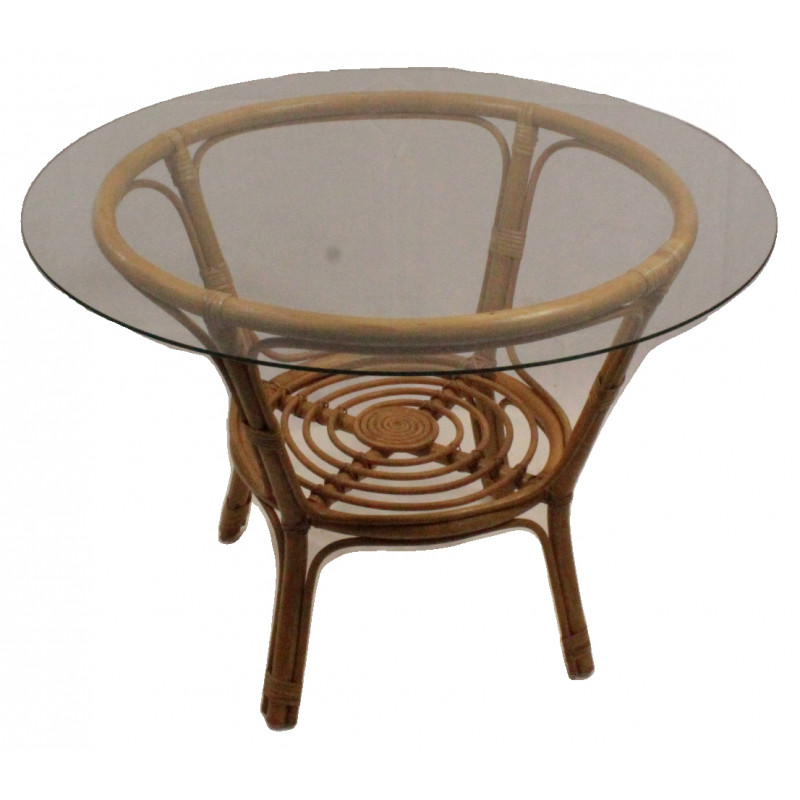 Tisch Rattan natur 80 x 56 cm Tisch Rattan natur 80 x 56 cm
