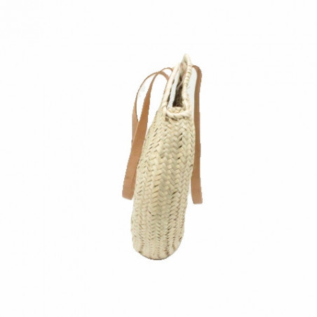Seegras-Tasche rund mit langen Henkeln (1087)