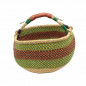 Seegras-Tasche rund fbg.