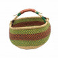 Seegras-Tasche rund natur