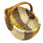 Einkaufskorb Peddigrohr natur/gelb/Seegras, kl. farbl. sort. Einkaufskorb Peddigrohr natur/gelb/Seegras, kl. farbl. sort.