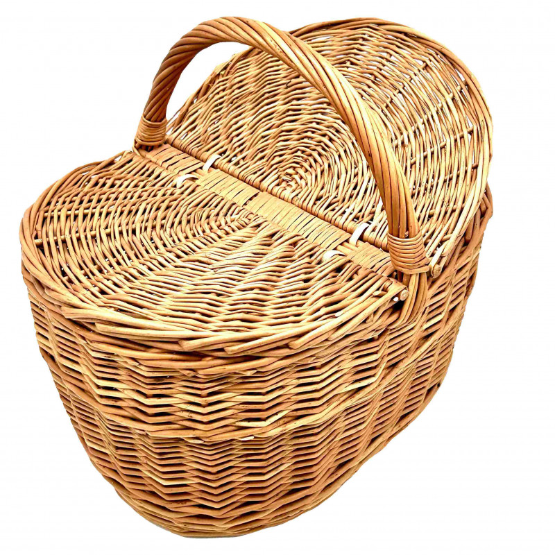 Picknickkorb zwei Deckel