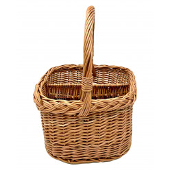Flaschenträger Vollweide 4 teilig abgerundet  Nr. 5514/10